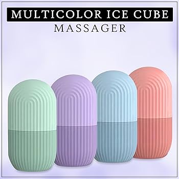 Ice Cube Face Roller for Glowing Skin | Reduce Puffiness & Dark Circles