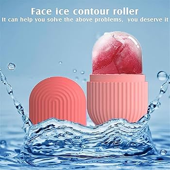 Ice Cube Face Roller for Glowing Skin | Reduce Puffiness & Dark Circles