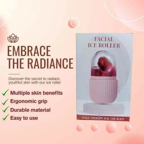 Ice Cube Face Roller for Glowing Skin | Reduce Puffiness & Dark Circles